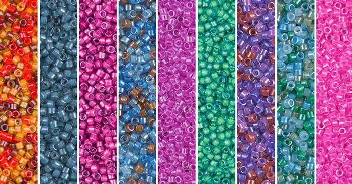 Dark Neon Monday - Exclusive Mix of Miyuki Delica Seed Beads