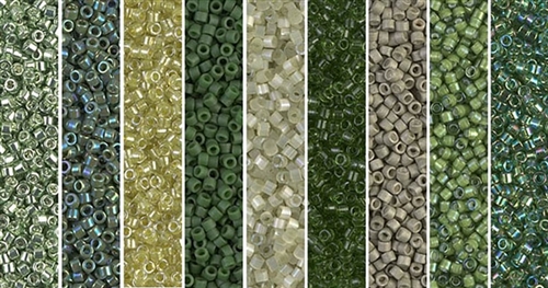 Desert Sage Monday - Exclusive Mix of Miyuki Delica Seed Beads