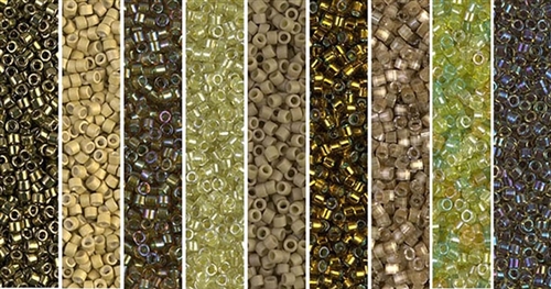 Dried Herb Monday - Exclusive Mix of Miyuki Delica Seed Beads