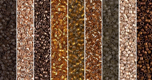 Emperador Monday - Exclusive Mix of Miyuki Delica Seed Beads