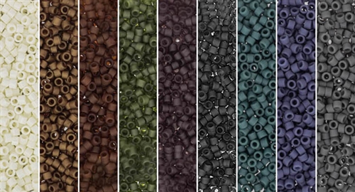 Eucalyptus Pals Monday - Exclusive Mix of Miyuki Delica Seed Beads