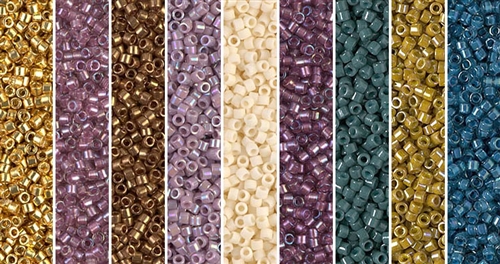 Festive Monday - Exclusive Mix of Miyuki Delica Seed Beads