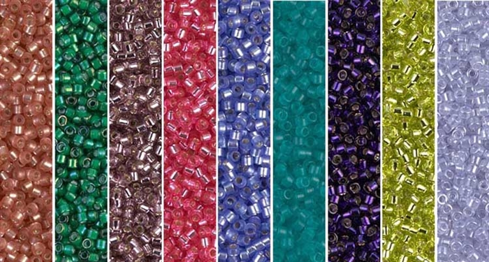 Flower Garden Monday - Exclusive Mix of Miyuki Delica Seed Beads