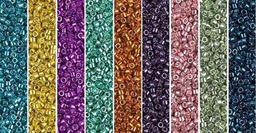 [ DS ] Galvanized Monday - Exclusive Mix of Miyuki Delica Seed Beads