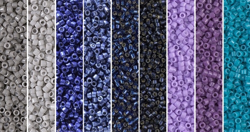 Gayle Monday - Exclusive Mix of Miyuki Delica Seed Beads