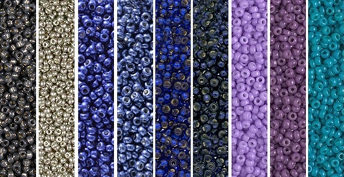 Gayle Monday Rounder - Exclusive Mix of Miyuki Rocaille Seed Beads
