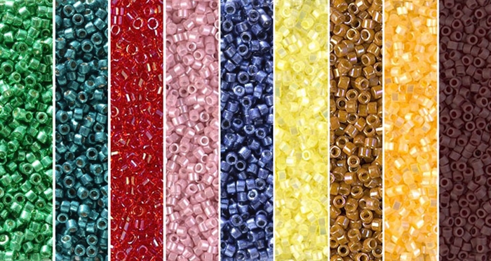 Happy New Year Monday - Exclusive Mix of Miyuki Delica Seed Beads