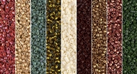 Holiday Monday - Exclusive Mix of Miyuki Delica Seed Beads