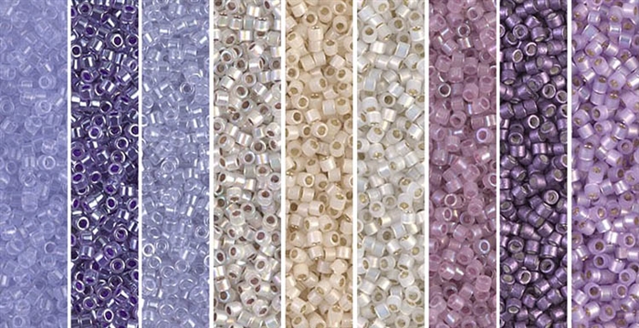 Lunar Monday - Exclusive Mix of Miyuki Delica Seed Beads