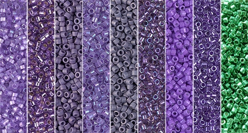 Mediterranean Monday - Exclusive Mix of Miyuki Delica Seed Beads