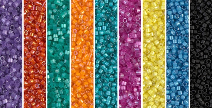 Monday, Monday - Exclusive Mix of Miyuki Delica Seed Beads