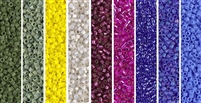 Morning Glory Monday - Exclusive Mix of Miyuki Delica Seed Beads