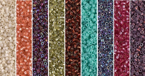 Netted Pearl Monday - Exclusive Mix of Miyuki Delica Seed Beads