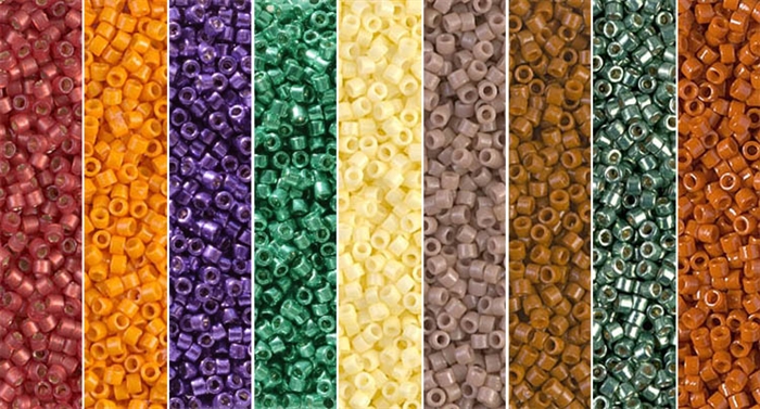 Novem - Exclusive Mix of Miyuki Delica Seed Beads