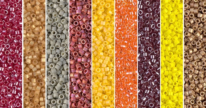 November Monday - Exclusive Mix of Miyuki Delica Seed Beads