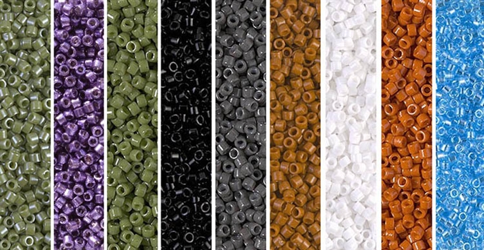 October Monday - Exclusive Mix of Miyuki Delica Seed Beads