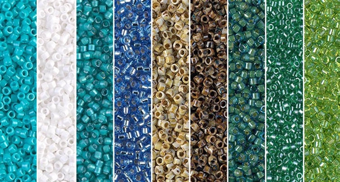 Paradise Monday - Exclusive Mix of Miyuki Delica Seed Beads