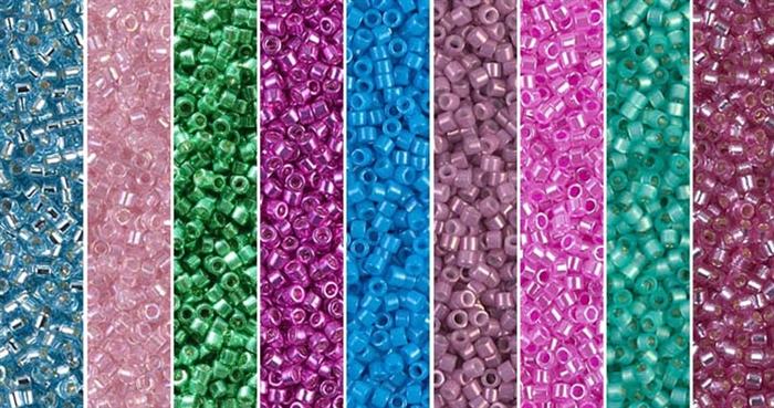 Printemps Monday - Exclusive Mix of Miyuki Delica Seed Beads