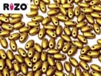 Rizo 2.5/6mm : RPB-RIZO-01720 - Olive Gold - 8 grams