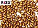 Rizo 2.5/6mm : RPB-RIZO-01740 - Brass Gold - 8 grams