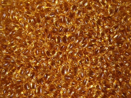 Topaz Czech Rizo Seed  Beads - 8 Grams