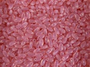 Rose Czech Rizo Seed  Beads - 8 Grams
