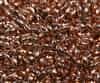 Rosaline Capri Gold Czech Rizo Seed  Beads - 8 Grams