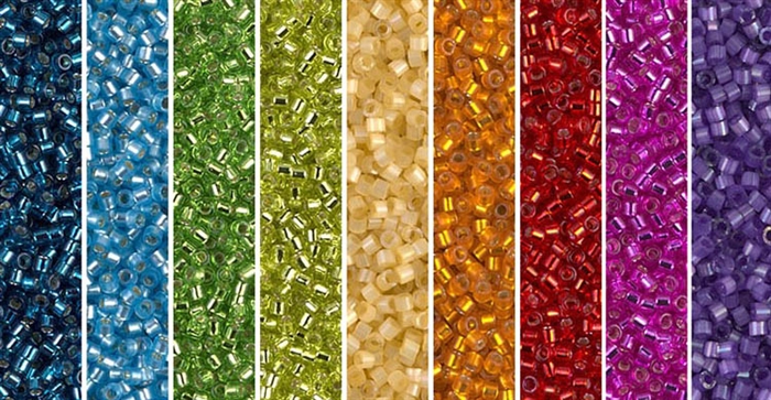 Rainbow Monday - Exclusive Mix of Miyuki Delica Seed Beads