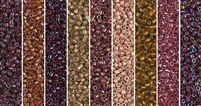 Red Hot Monday - Exclusive Mix of Miyuki Delica Seed Beads