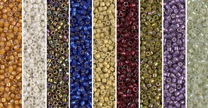 Renaissance Monday - Exclusive Mix of Miyuki Delica Seed Beads