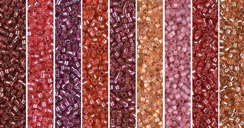 Rosette Monday - Exclusive Mix of Miyuki Delica Seed Beads