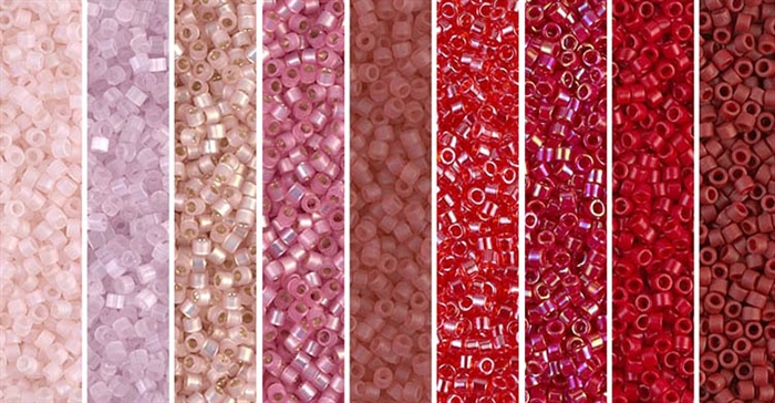 Ruber Monday - Exclusive Mix of Miyuki Delica Seed Beads