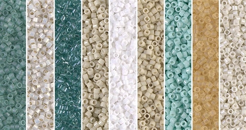 Seashore Monday - Exclusive Mix of Miyuki Delica Seed Beads