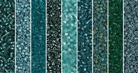 Shaded Spruce Monday - Exclusive Mix of Miyuki Delica Seed Beads