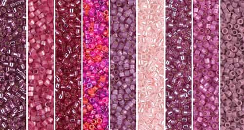 Spring Crocus Monday - Exclusive Mix of Miyuki Delica Seed Beads