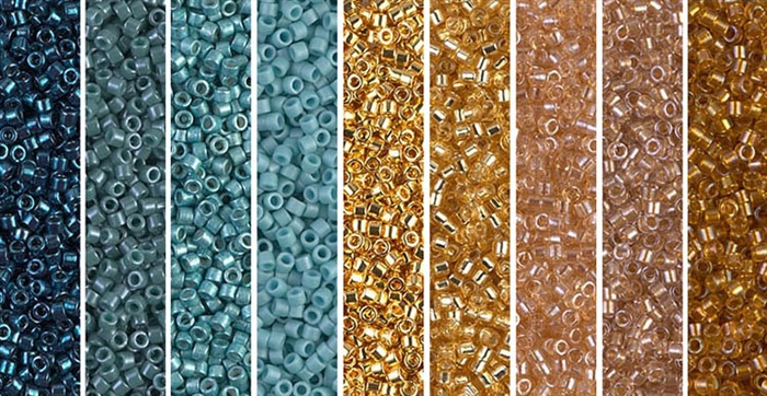 Star Dust Monday - Exclusive Mix of Miyuki Delica Seed Beads