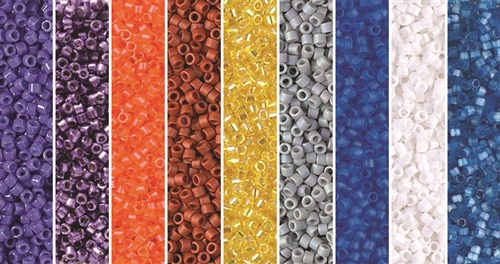 Sunset Monday - Exclusive Mix of Miyuki Delica Seed Beads