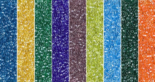 [ DS ] Transparent Luster Monday - Exclusive Mix of Miyuki Delica Seed Beads