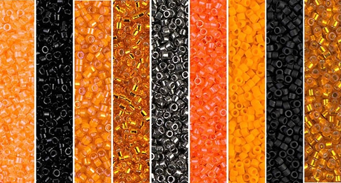 Trick or Treat Monday - Exclusive Mix of Miyuki Delica Seed Beads