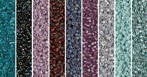 Gayle Monday - Exclusive Mix of Miyuki Delica Seed Beads