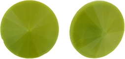 Matubo 14mm Rovoli - RV014OPOLV Opaque Olivine- 1 Rivoli