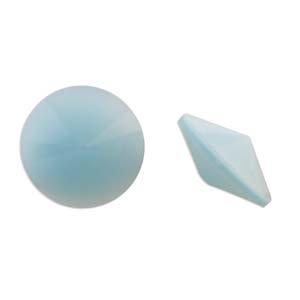 Matubo 18mm Rivoli - RV018AQAL Aqua Alabaster - 1 Rivoli