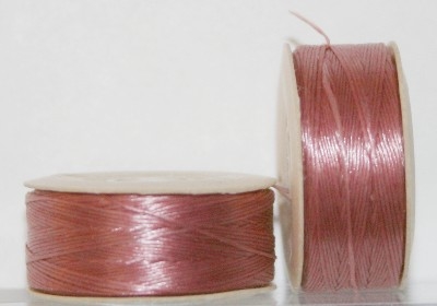 Size B Nymo Rosey Mauve Bobbin