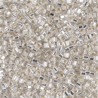 Miyuki Square 1.8MM Beads SBS0001 TSL Clear