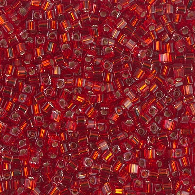 Miyuki Square 1.8MM Beads SBS0011 TSL Ruby