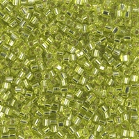 Miyuki Square 1.8MM Beads SBS0014 TSL Lime Green