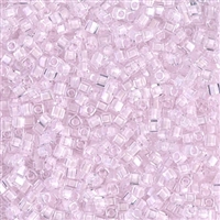 Miyuki Square 1.8MM Beads SBS0207 ICL Clear/Pink