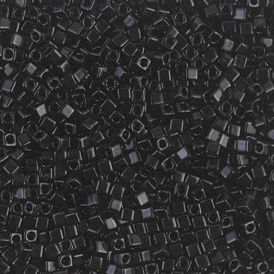 Miyuki Square 1.8MM Beads SBS0401 OP Black