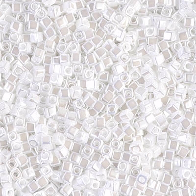 Miyuki Square 1.8MM Beads SBS0420 OPL White