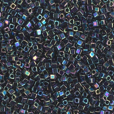 [ LS ] Miyuki Square 1.8MM Beads SBS0455 MR Green/Blue/Violet